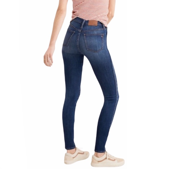 MADEWELL High Riser Skinny Denim Jeans Size 25 - Picture 1 of 2